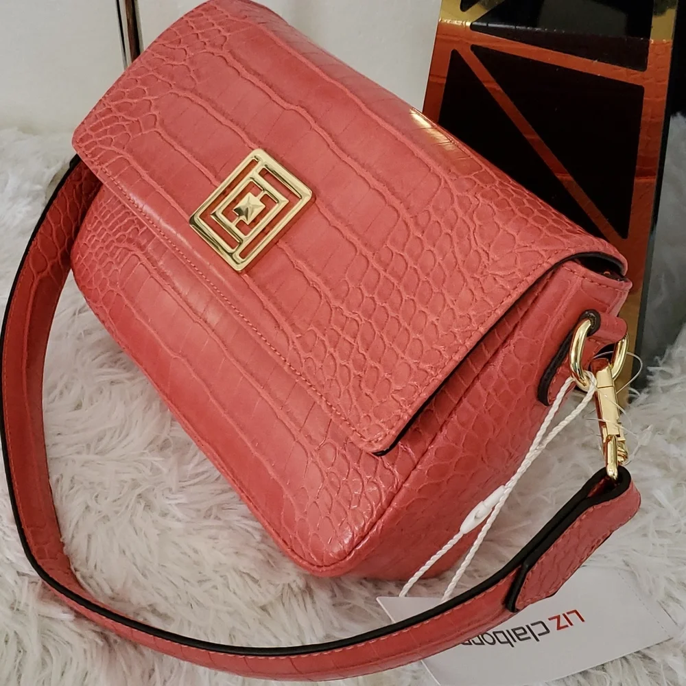 Liz Claiborne Keates Flap Shoulder Bag New w Tag